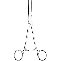 Amazon.co.jp: MYチューブ鉗子(立溝) MY-9408M (160MM) : 産業